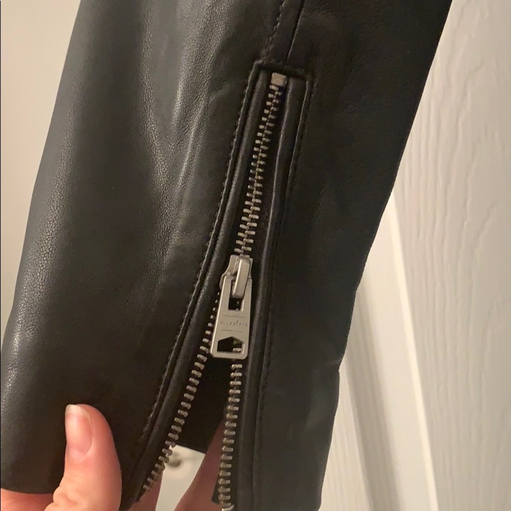 All Saints Leather Jacket - Picture 4 of 7